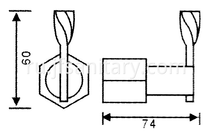 JF-k101 Dimension drawing